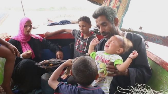 Armut in Kairo: Familie muss auf einem Boot leben