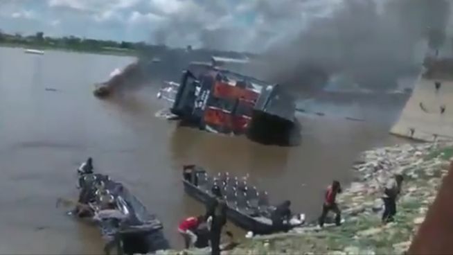 Amazonas-Schiff explodiert: Sieben Tote in Peru