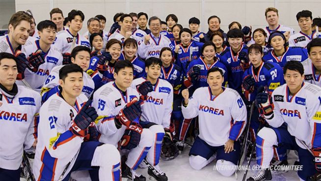 Neue Olympianation: Korea startet vereint