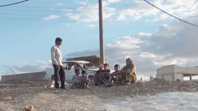 Zerstörtes Kobane: Familie kehrt nach Syrien zurück