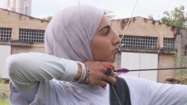 Mit Pfeil, Bogen und Allah: Shezana will nach Rio