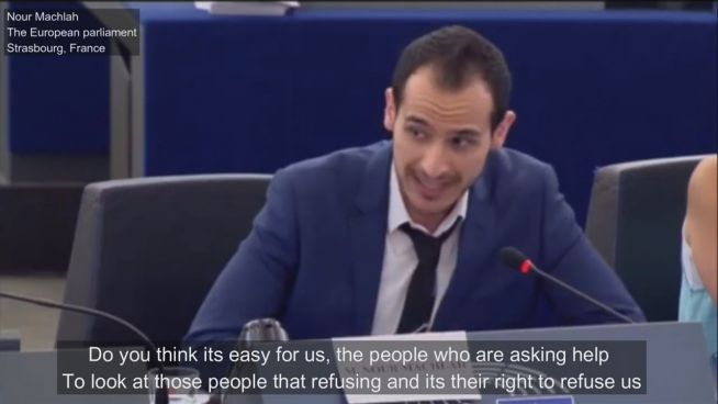 Bewegend: Syrischer Flüchtling spricht vor EU-Parlament